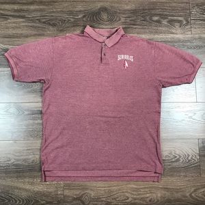Nike Sports Team Mens Vintage Florida State Seminoles College Team Polo Shirt XL